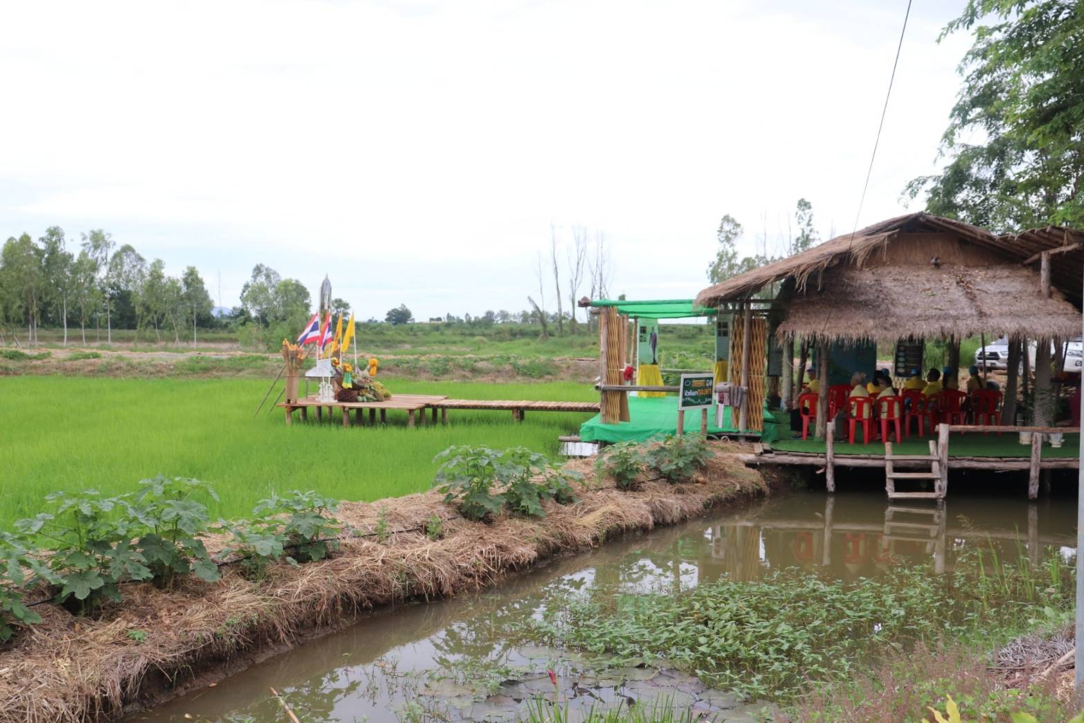 CDD KAN News : พช.กาญจนบุรี ผนึกกำลังขับเคลื่อนโครงการ โคก หนอง นา อารยเกษตร เฉลิมพระเกียรติพระบาทสมเด็จพระเจ้าอยู่หัวเนื่องในโอกาสพระราชพิธีมหามงคลเฉลิมพระชนมพรรษา 6 รอบ 28 กรกฎาคม 2567