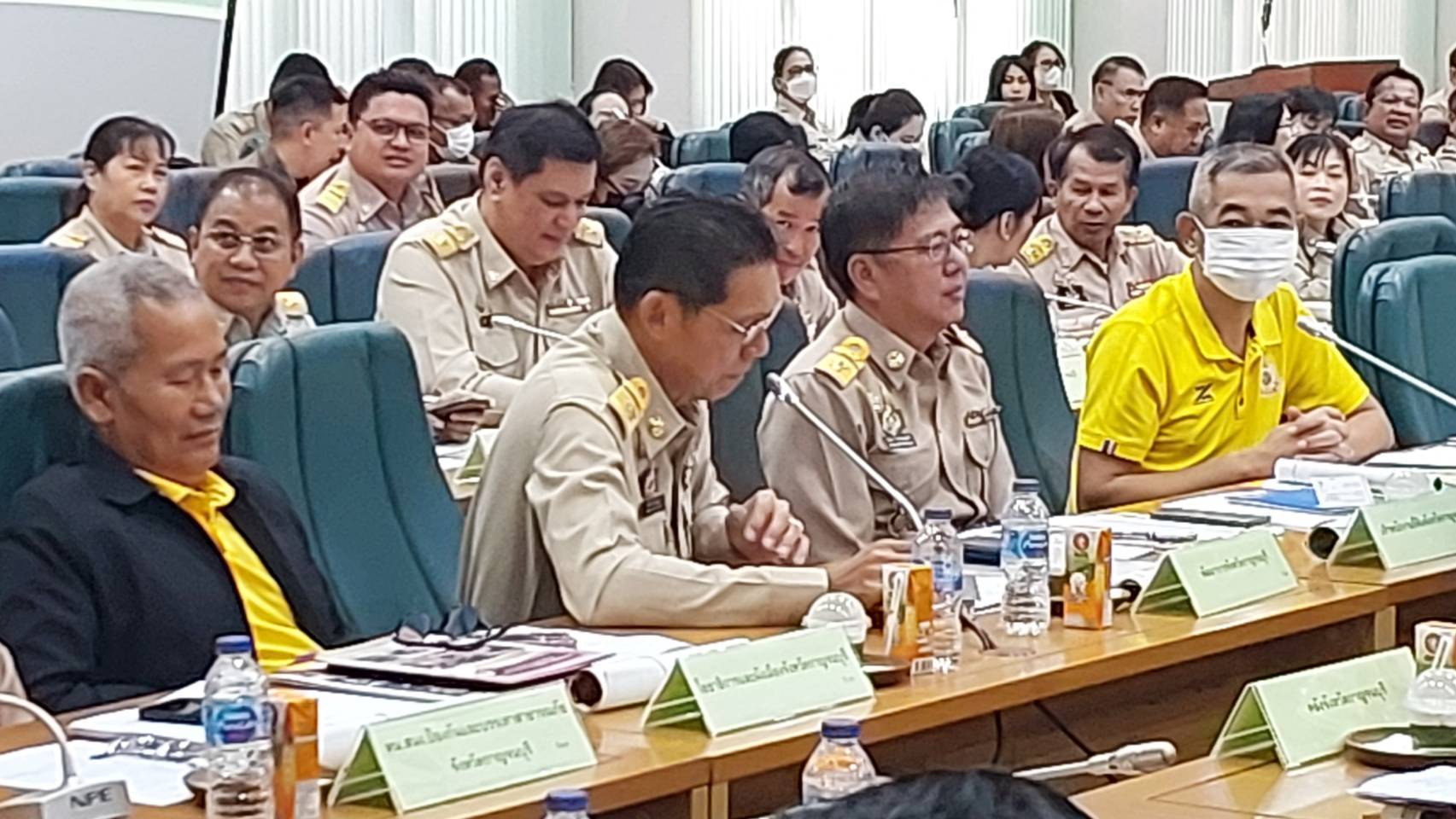 พัฒนาการจังหวัดกาญจนบุรี ร่วมประชุมคณะกรมการจังหวัดกาญจนบุรี หัวหน้าส่วนราชการที่เกี่ยวข้องและภาคเอกชน ประจำเดือนธันวาคม 2567