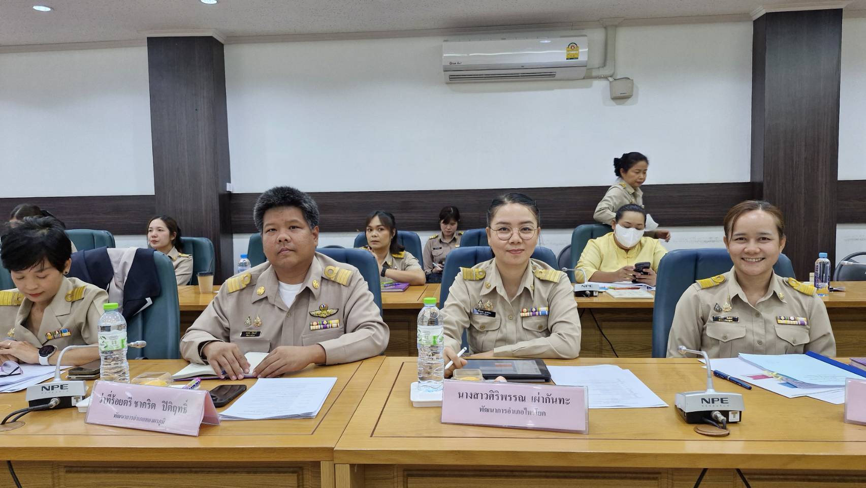 พช.กาญจนบุรี จัดประชุมผู้บริหารและนักวิชาการพัฒนาชุมชนสำนักงานพัฒนาชุมชนจังหวัด  ครั้งที่ 1/2568