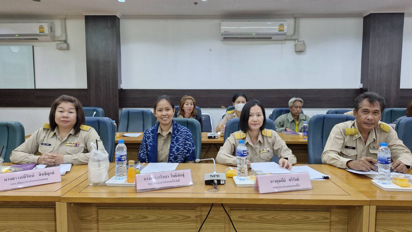 พช.กาญจนบุรี จัดประชุมผู้บริหารและนักวิชาการพัฒนาชุมชนสำนักงานพัฒนาชุมชนจังหวัด  ครั้งที่ 1/2568