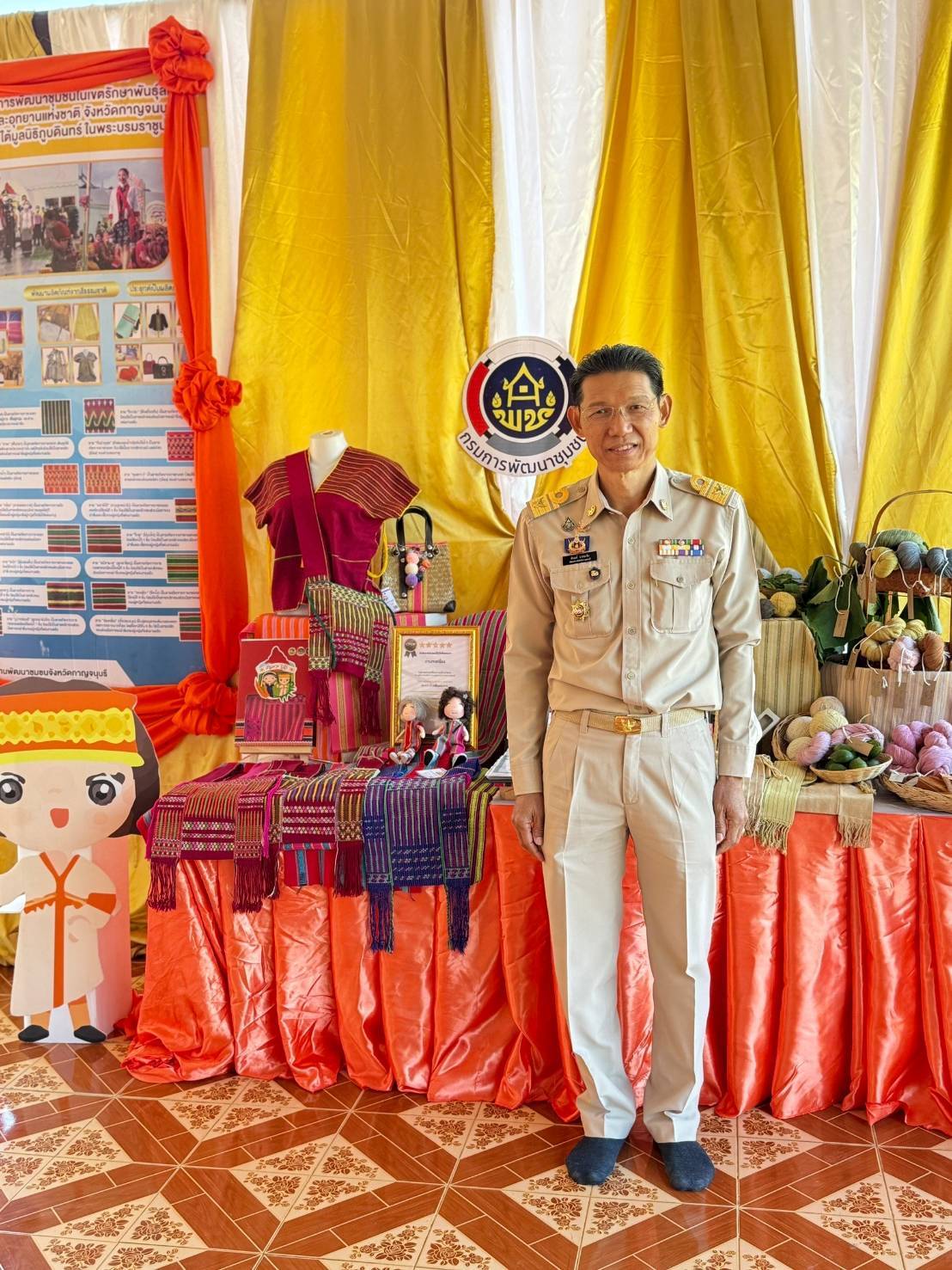 พช. กาญจนบุรี ลงพื้นที่รับการตรวจเยี่ยมติดตามความก้าวหน้าการดำเนินงานโครงการพัฒนาชุมชน ในเขตรักษาพันธุ์สัตว์ป่า และอุทยานแห่งชาติจังหวัดกาญจนบุรี ภายใต้มูลนิธิภูบดินทร์ ในพระบรมราชูปถัมภ์ จากพลเอกไพบูลย์ คุ้มฉายา องคมนตรี