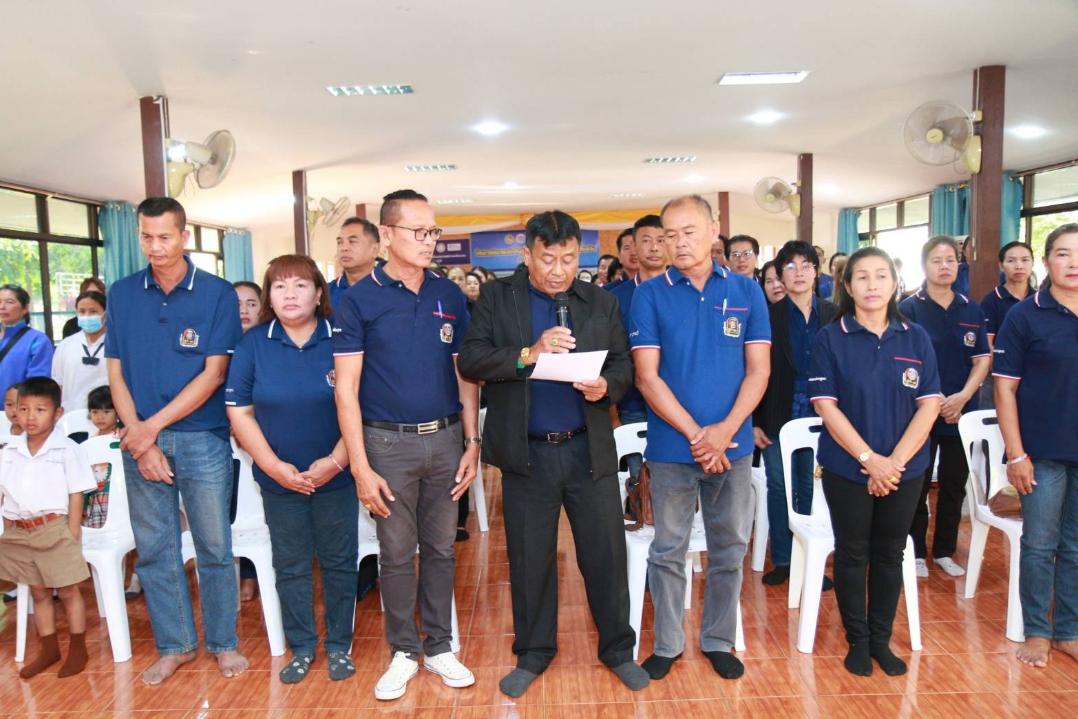 พช.กาญจนบุรี จัดกิจกรรมเนื่องในวาระครบรอบ 56 ปี โครงการพัฒนาผู้นำอาสาพัฒนาชุมชน ภายใต้แนวคิด “อช. รวมใจ ขจัดภัยแก้จน พัฒนาชุมชนอย่างพอเพียง”