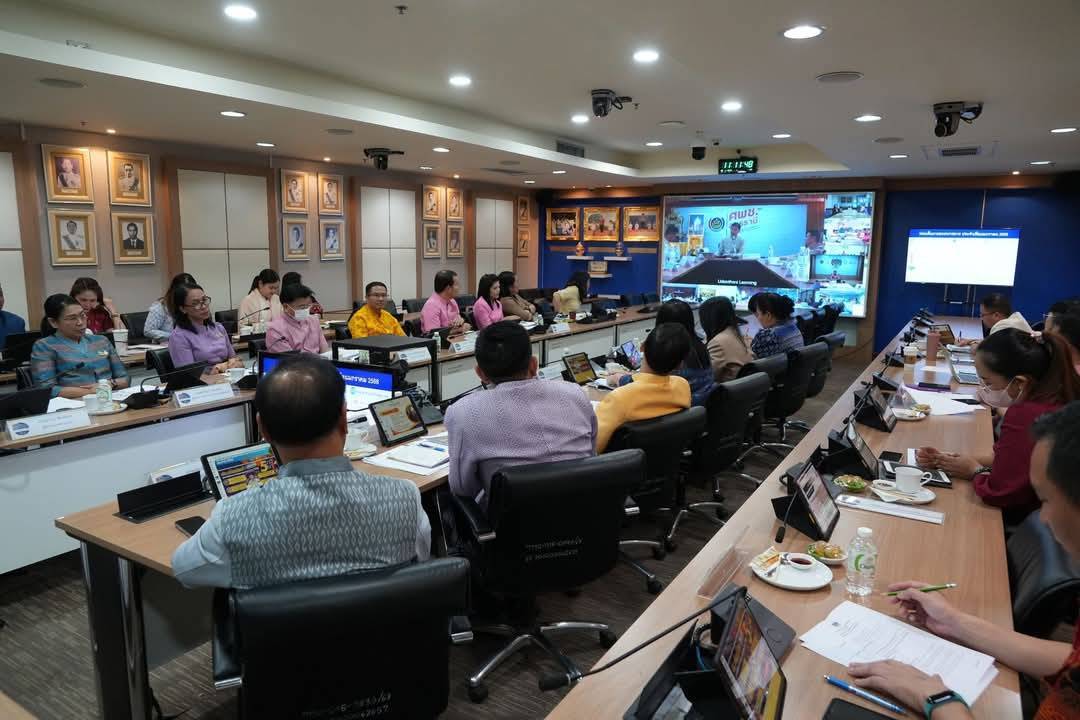 พช.กาญจนบุรี ร่วมประชุมกรมการพัฒนาชุมชน ครั้งที่ 1/2568