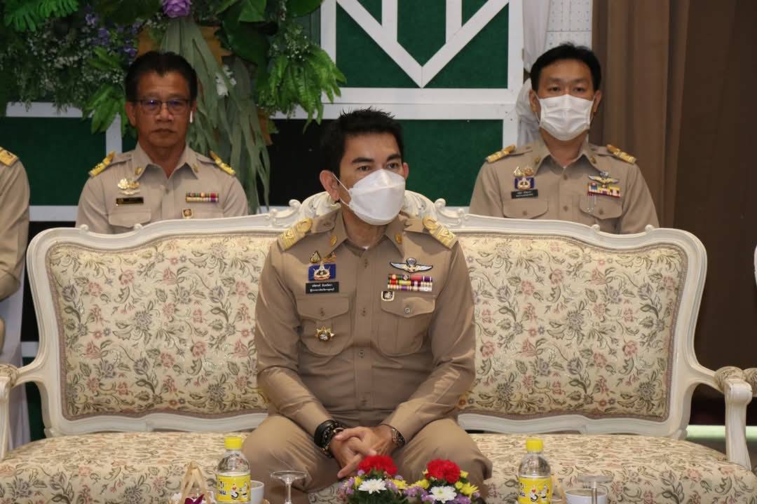 พัฒนาการจังหวัดกาญจนบุรี ร่วมลงพื้นที่ตรวจเยี่ยมและรับมอบนโยบายการปฏิบัติราชการ ในพื้นที่อำเภอศรีสวัสดิ์ จังหวัดกาญจนบุรี