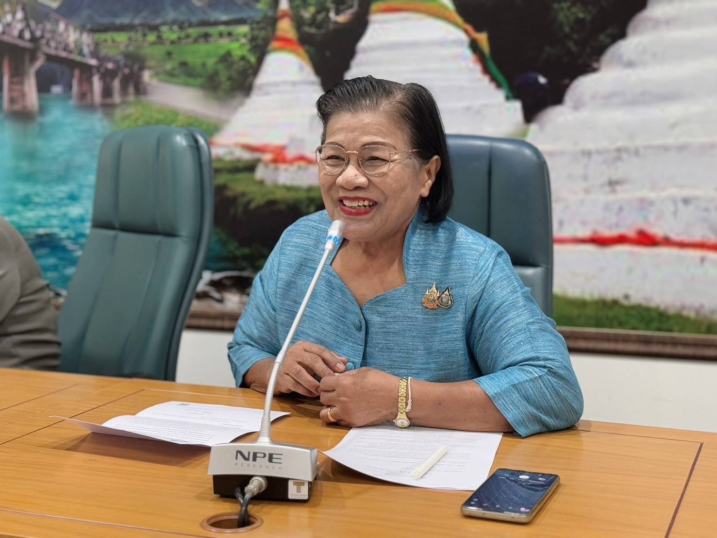 พช.กาญจนบุรี จัดการประชุมคณะกรรมการพัฒนาสตรีจังหวัดกาญจนบุรี (กพสจ.) ครั้งที่ 1/2568
