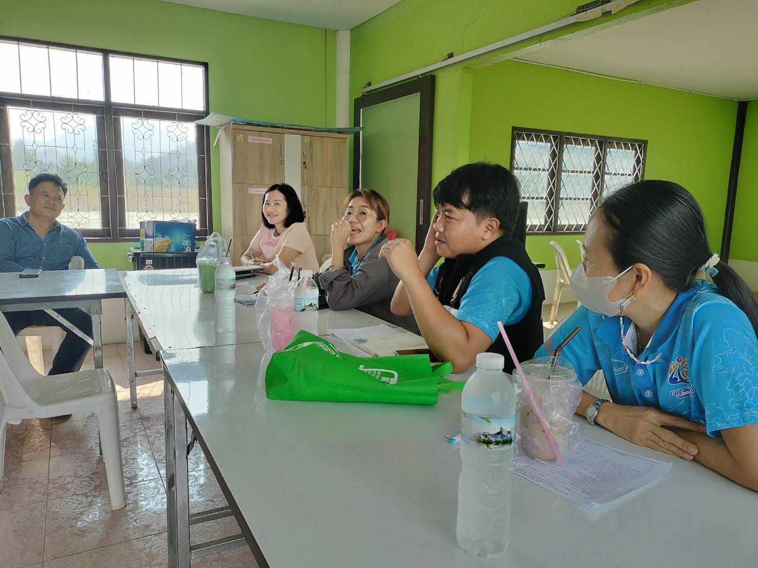 พจ.กาญจนบุรี สั่งลุย !! ลงพื้นที่นิเทศ ติดตาม การดำเนินงานของสำนักงานพัฒนาชุมชนอำเภอ ประจำปีงบประมาณ พ.ศ. 2568 รอบไตรมาส 1 – 2 ในพื้นที่อำเภอบ่อพลอย และอำเภอหนองปรือ
