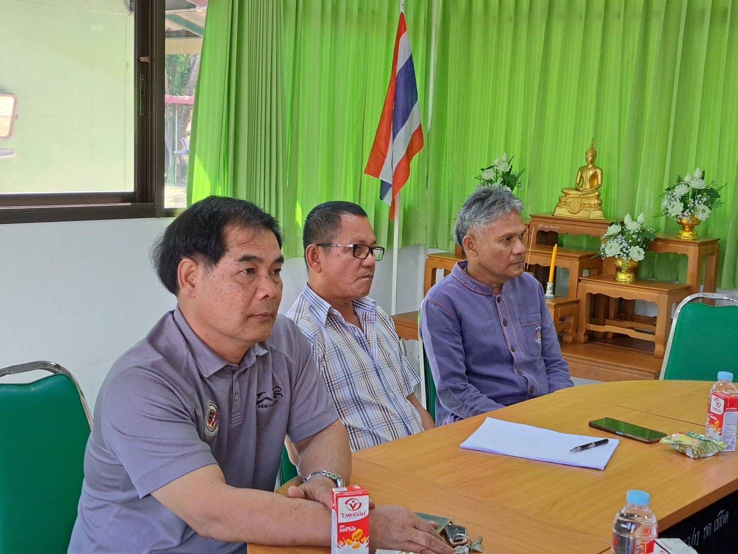 พจ.กาญจนบุรี จัดทีมปฏิบัติการลงพื้นที่นิเทศ ติดตาม การดำเนินงานของสำนักงานพัฒนาชุมชนอำเภอ ประจำปีงบประมาณ พ.ศ. 2568 รอบไตรมาส 1 – 2 ในพื้นที่อำเภอศรีสวัสดิ์