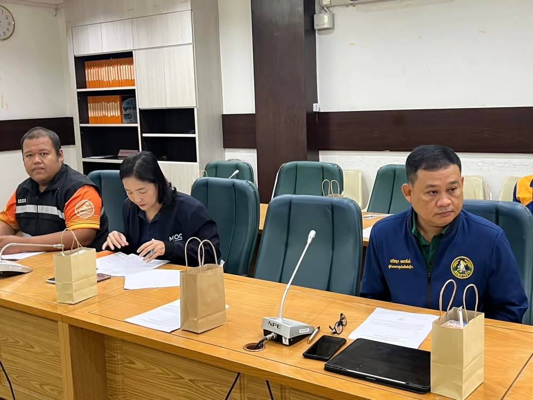 พจ.กาญจนบุรี ร่วมประชุมคณะทำงานด้านเศรษฐกิจ โครงการพัฒนาชุมชนในเขตรักษาพันธุ์สัตว์ป่าและอุทยานแห่งชาติจังหวัดกาญจนบุรี ภายใต้การดำเนินงานของมูลนิธิภูบดินทร์ในพระบรมราชูปถัมภ์