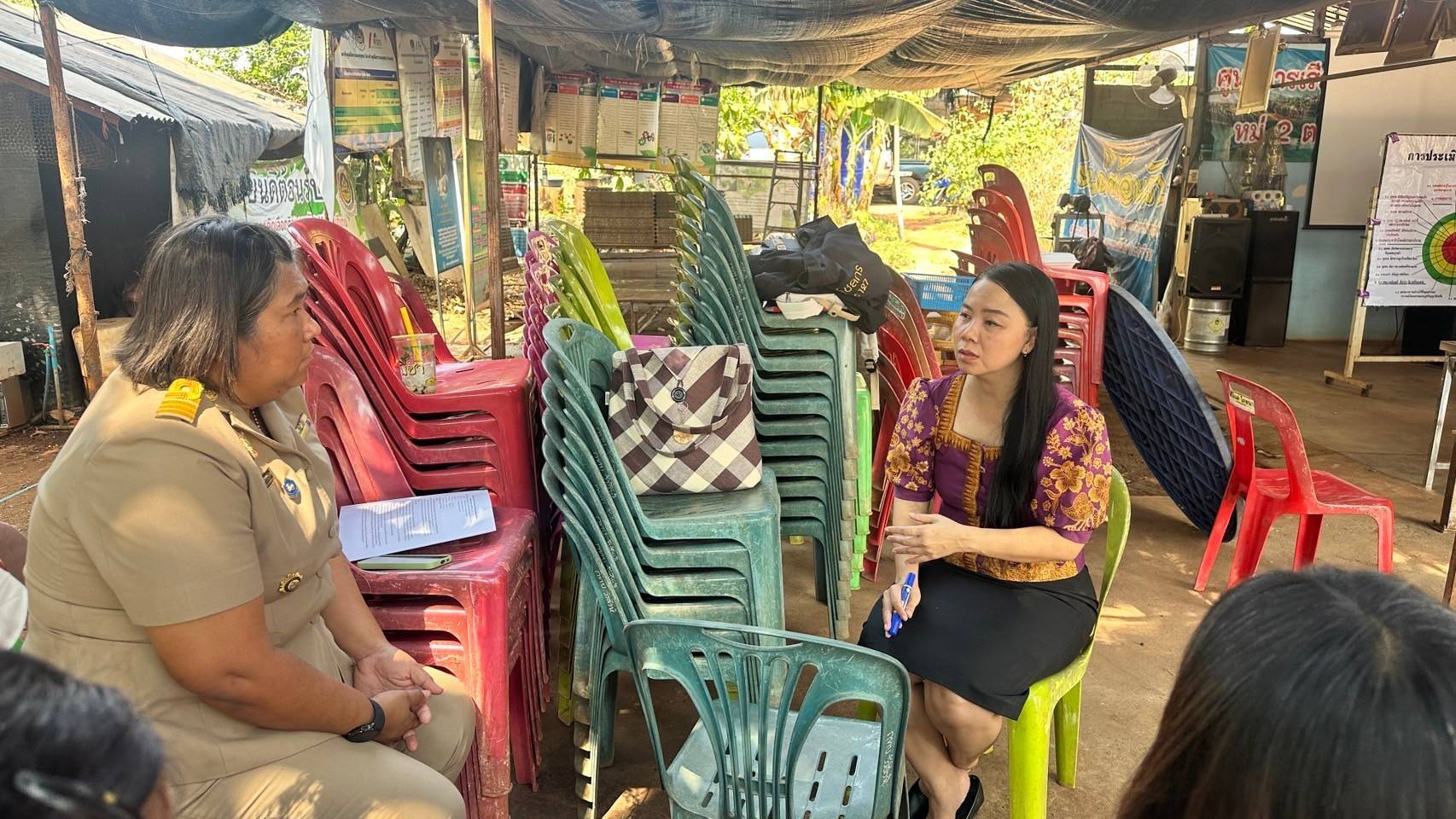 พจ.กาญจนบุรี จัดทีมปฏิบัติการลงพื้นที่นิเทศ ติดตาม การดำเนินงานของสำนักงานพัฒนาชุมชนอำเภอ ประจำปีงบประมาณ พ.ศ. 2568 รอบไตรมาส 1 – 2 ในพื้นที่อำเภอไทรโยค