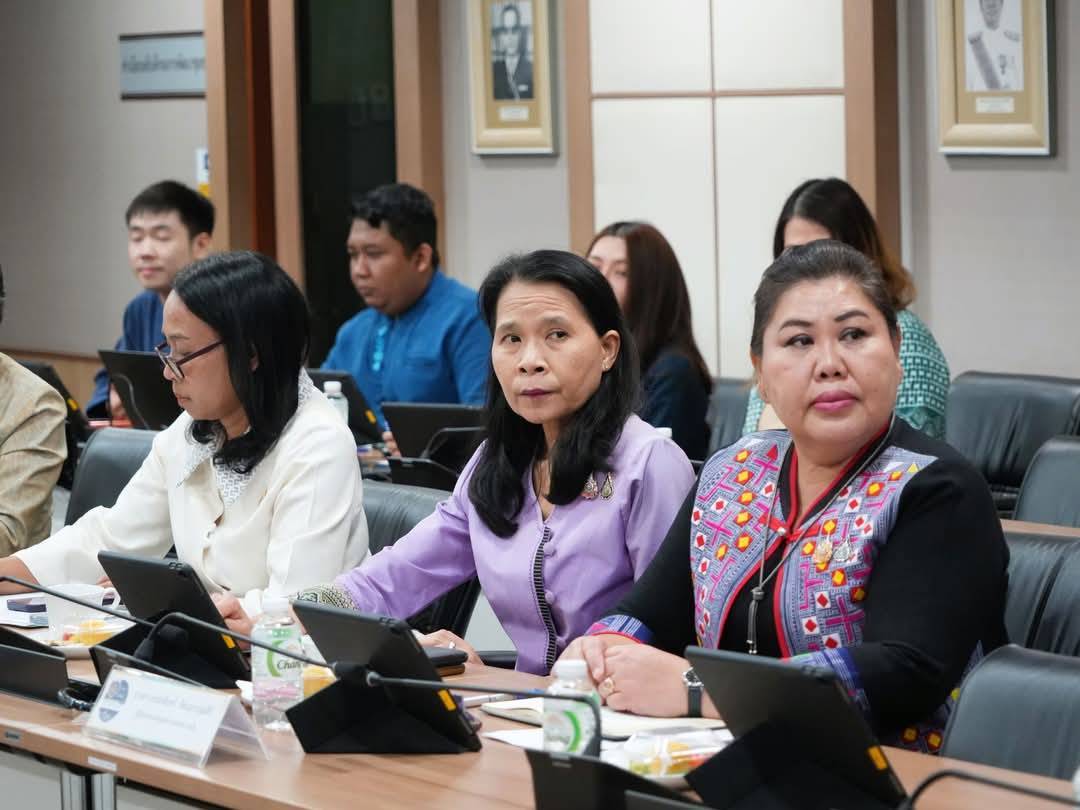พช.กาญจนบุรี ร่วมการประชุมกรมการพัฒนาชุมชน ครั้งที่ 2/2568