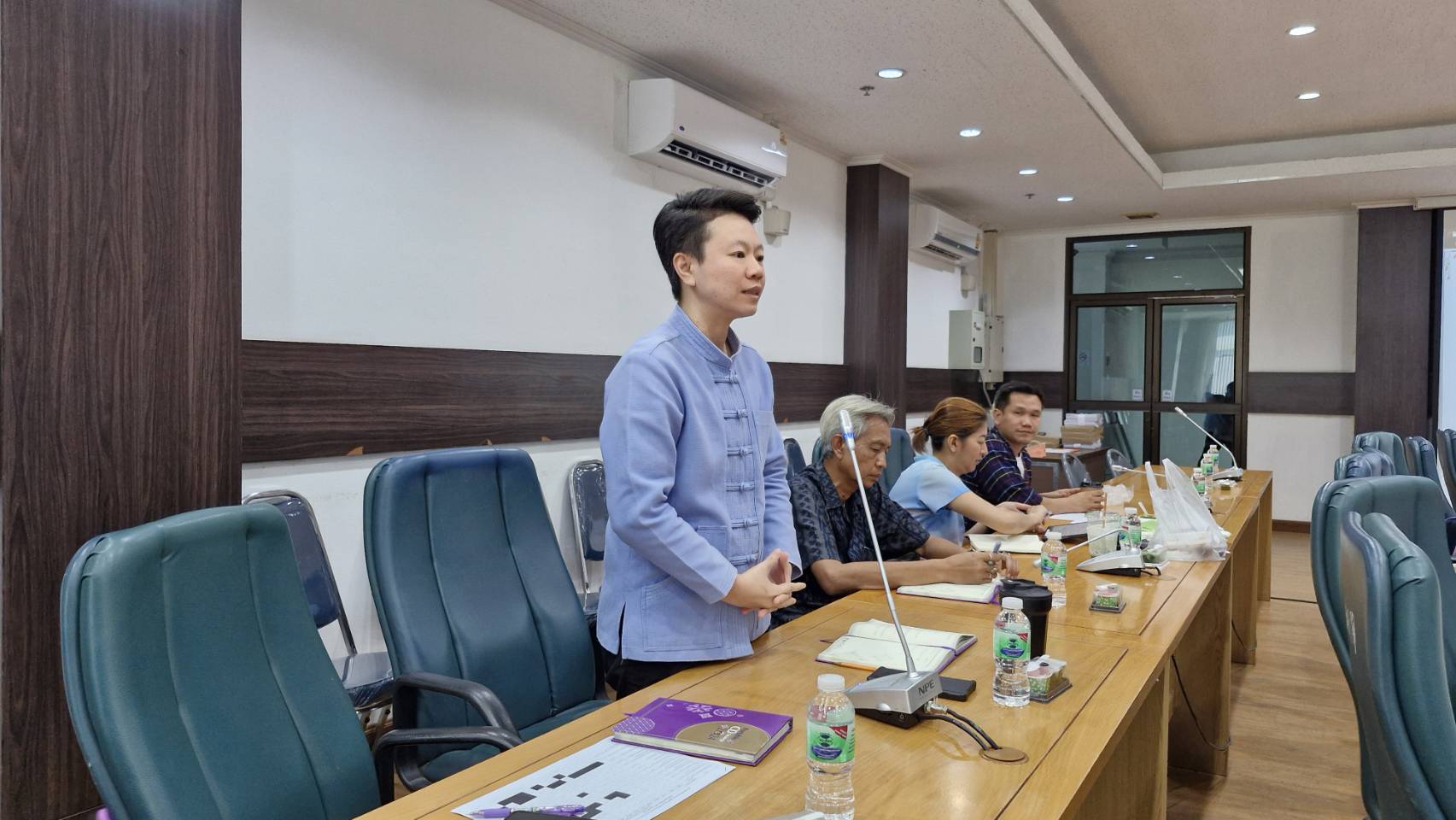 พช.กาญจนบุรี จัดประชุมผู้บริหารและนักวิชาการพัฒนาชุมชนสำนักงานพัฒนาชุมชนจังหวัด ครั้งที่ 2/2568