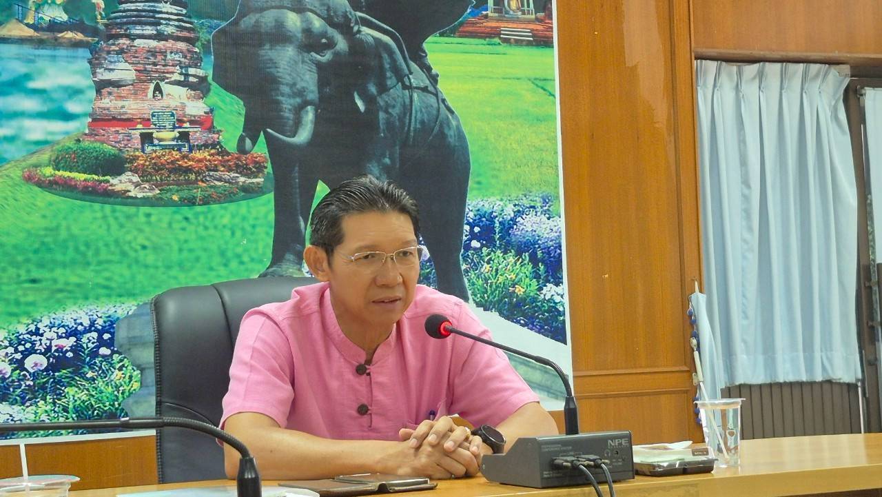 พจ.กาญจนบุรี นำทีมลงพื้นที่ติดตามการดำเนินงาน ในพื้นที่อำเภอพนมทวน