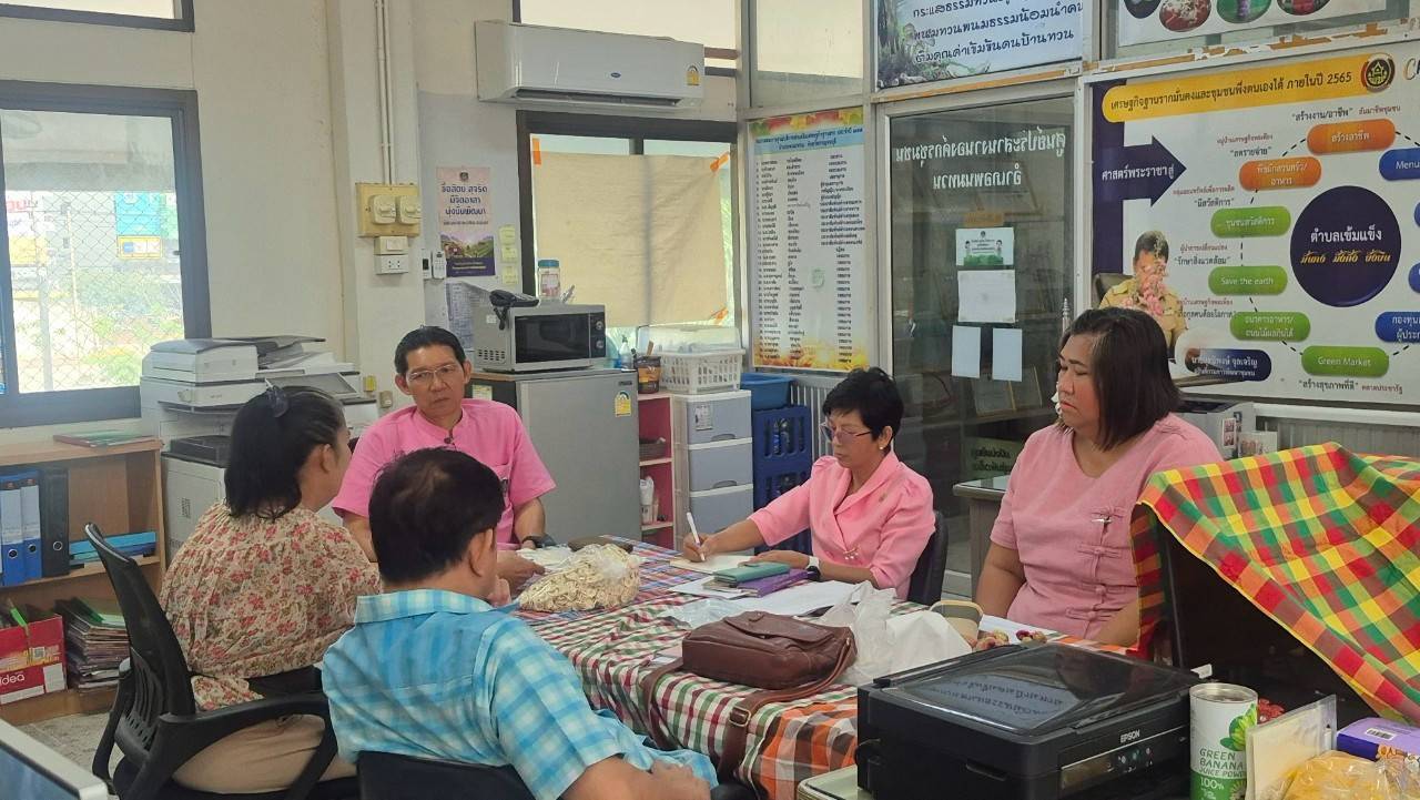 พจ.กาญจนบุรี นำทีมลงพื้นที่ติดตามการดำเนินงาน ในพื้นที่อำเภอพนมทวน