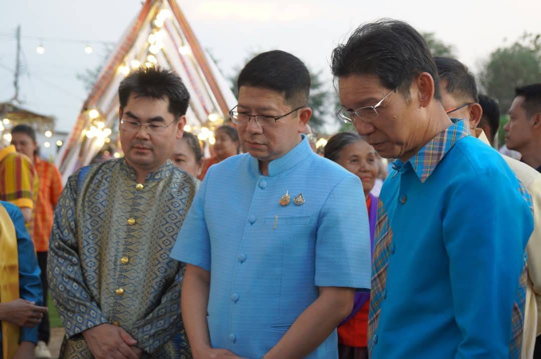 พช.กาญจนบุรี จัดงานนิทรรศการโปรแกรมของผู้จัดโปรแกรมการท่องเที่ยวเชิงสร้างสรรค์ ตามแนวทาง D-HOPE หมู่บ้านท่องเที่ยว OTOP นวัตวิถีบ้านดอนเจดีย์ ระหว่างวันที่ 14-16 มีนาคม 2568