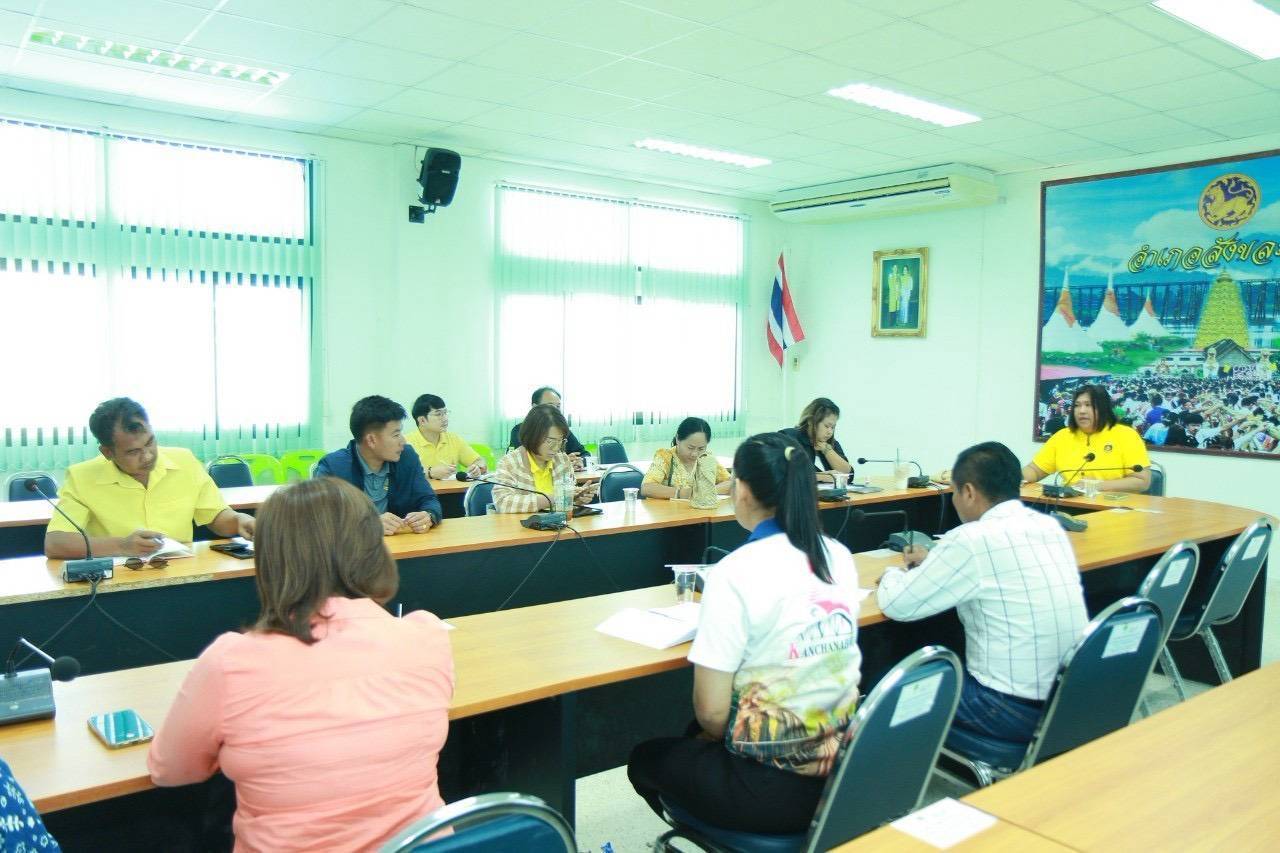 พช.กาญจนบุรี ประชุมเตรียมความพร้อมจัดงานเสน่ห์ศิลป์ ถิ่นเมืองกาญจน์ ครั้งที่ 2 ในพื้นที่อำเภอสังขละบุรี