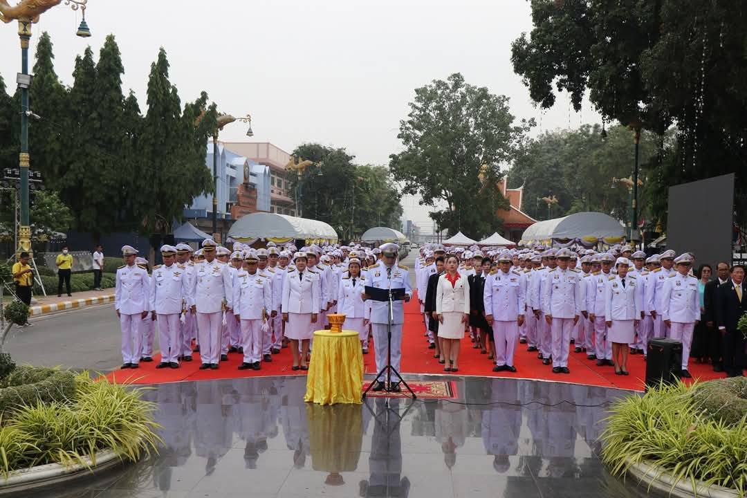 พช. กาญจนบุรี ร่วมพิธีถวายราชสักการะ พระบรมราชานุสาวรีย์ พระบาทสมเด็จพระนั่งเกล้าเจ้าอยู่หัว เนื่องในวันที่ระลึก“พระบาทสมเด็จพระนั่งเกล้าเจ้าอยู่หัว พระมหาเจษฎาราชเจ้า”