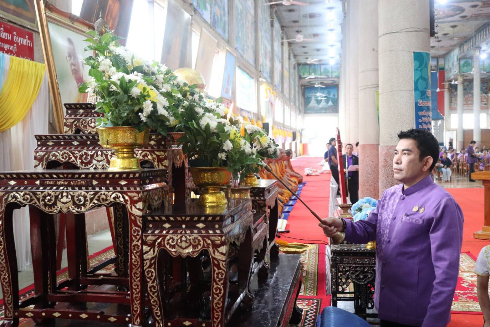 พช. กาญจนบุรี จัดพิธีทอดผ้าป่าสมทบกองทุนพัฒนาเด็กชนบท ในพระราชูปถัมภ์สมเด็จพระเทพรัตนราชสุดาฯ สยามบรมราชกุมารี ประจำปี 2568