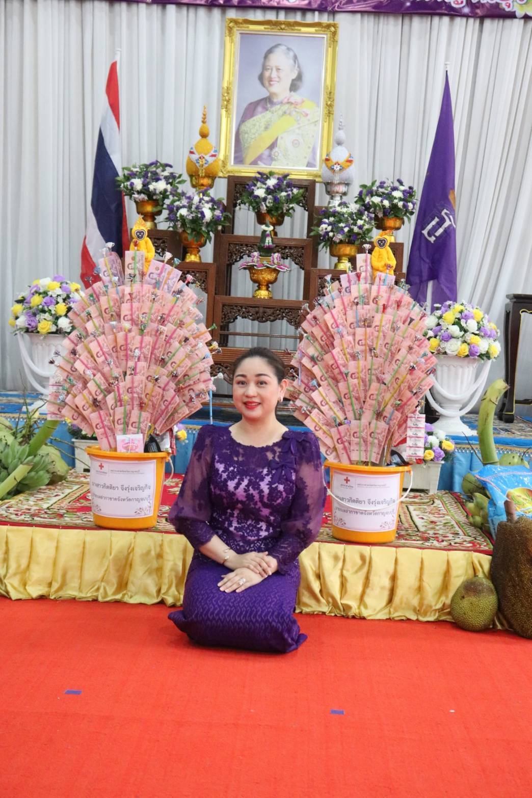 พช. กาญจนบุรี จัดพิธีทอดผ้าป่าสมทบกองทุนพัฒนาเด็กชนบท ในพระราชูปถัมภ์สมเด็จพระเทพรัตนราชสุดาฯ สยามบรมราชกุมารี ประจำปี 2568