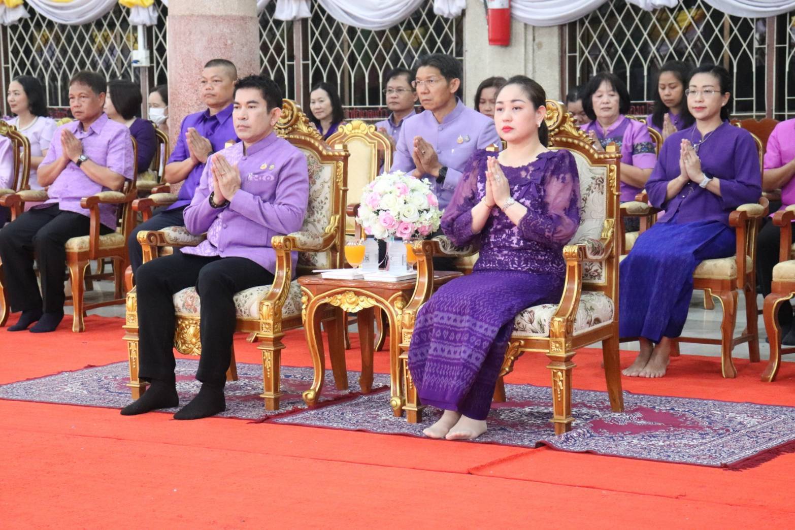 พช. กาญจนบุรี จัดพิธีทอดผ้าป่าสมทบกองทุนพัฒนาเด็กชนบท ในพระราชูปถัมภ์สมเด็จพระเทพรัตนราชสุดาฯ สยามบรมราชกุมารี ประจำปี 2568