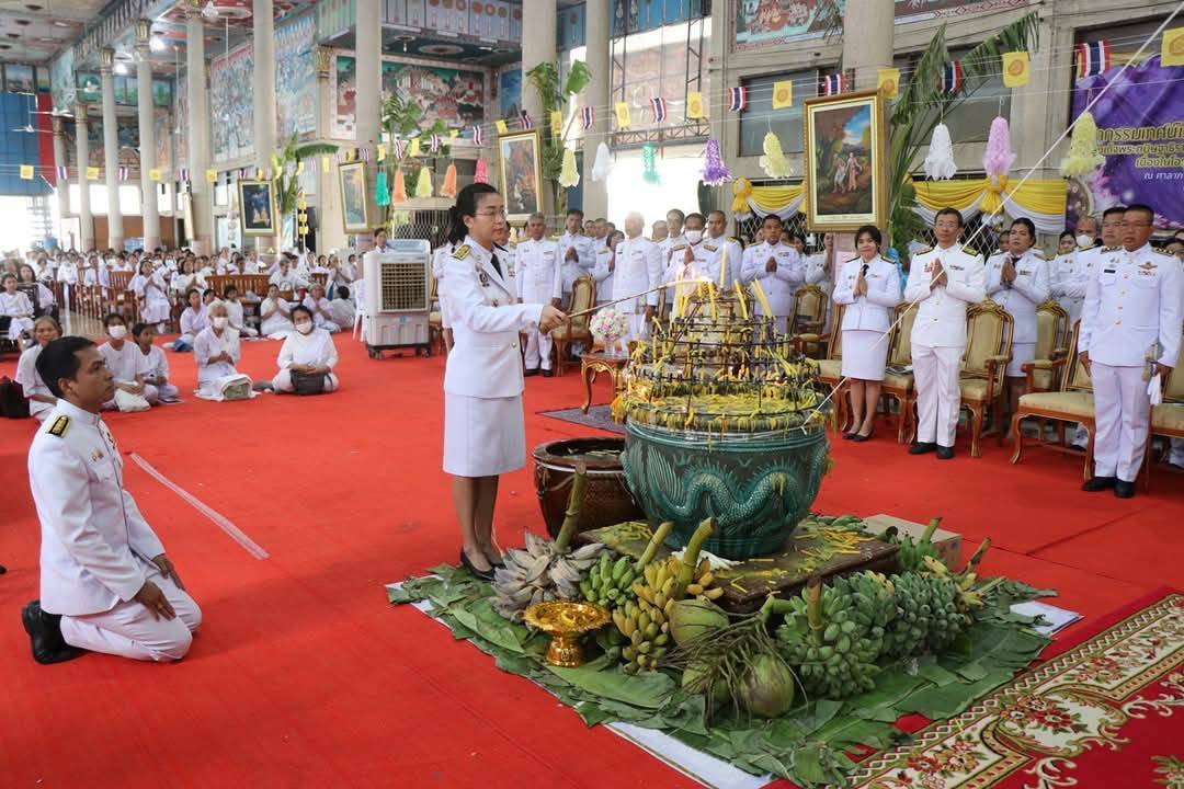 พช.กาญจนบุรี ร่วมเทศน์มหาชาติเวสสันดรชาดกเฉลิมพระเกียรติ สมเด็จพระกนิษฐาธิราชเจ้า กรมสมเด็จพระเทพรัตนราชสุดาฯ สยามบรมราชกุมารี เนื่องในโอกาส วันคล้ายวันพระราชสมภพ 2 เมษายน