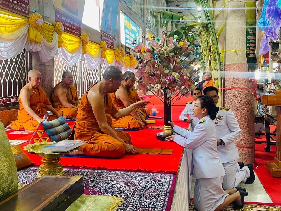 พช.กาญจนบุรี ร่วมเทศน์มหาชาติเวสสันดรชาดกเฉลิมพระเกียรติ สมเด็จพระกนิษฐาธิราชเจ้า กรมสมเด็จพระเทพรัตนราชสุดาฯ สยามบรมราชกุมารี เนื่องในโอกาส วันคล้ายวันพระราชสมภพ 2 เมษายน