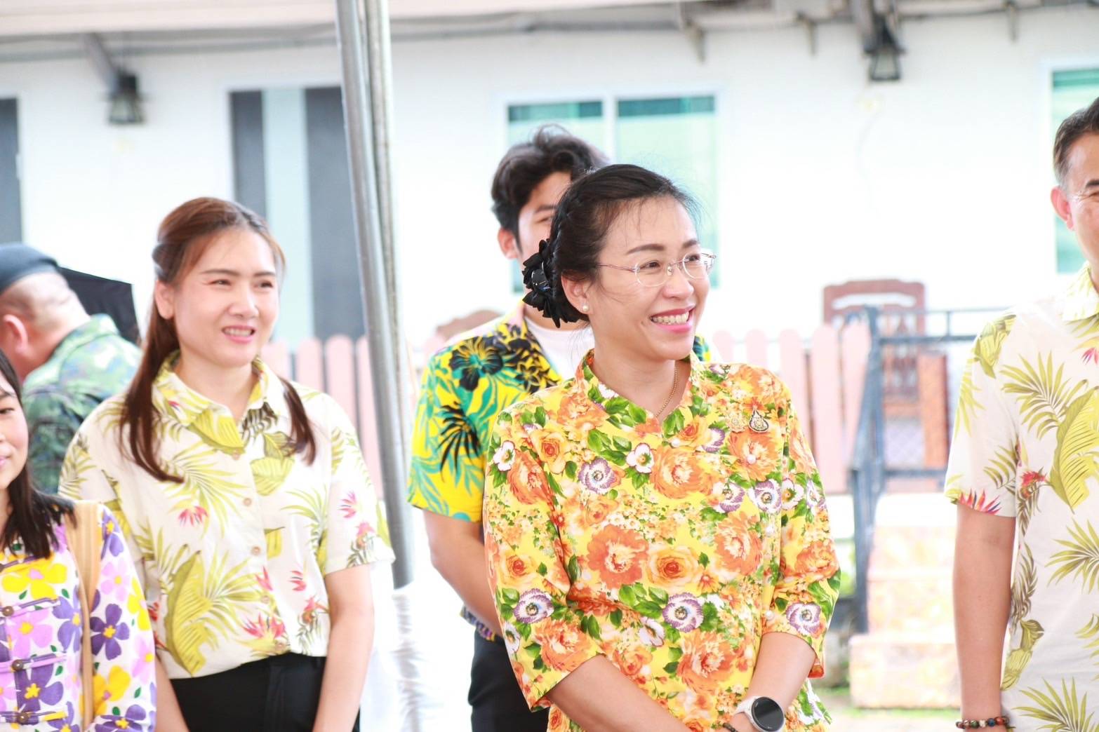 พลเอกไพบูลย์  คุ้มฉายา องคมนตรี เปิดงานเสน่ห์ศิลป์ ถิ่นเมืองกาญจน์ ครั้งที่ 2  ภายใต้ธีมงาน “ฤดูกาญจน์  ย้อนเวลา เสน่ห์แห่งวิถีชาติพันธุ์ “ จัดขึ้นระหว่างวันที่  11-13 เมษายน  2568