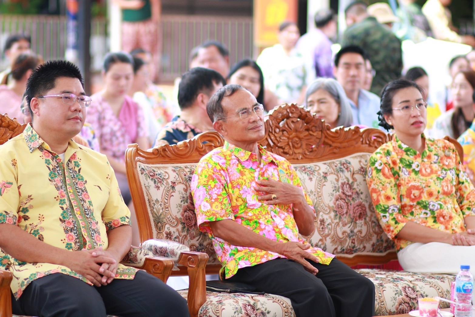 พลเอกไพบูลย์  คุ้มฉายา องคมนตรี เปิดงานเสน่ห์ศิลป์ ถิ่นเมืองกาญจน์ ครั้งที่ 2  ภายใต้ธีมงาน “ฤดูกาญจน์  ย้อนเวลา เสน่ห์แห่งวิถีชาติพันธุ์ “ จัดขึ้นระหว่างวันที่  11-13 เมษายน  2568