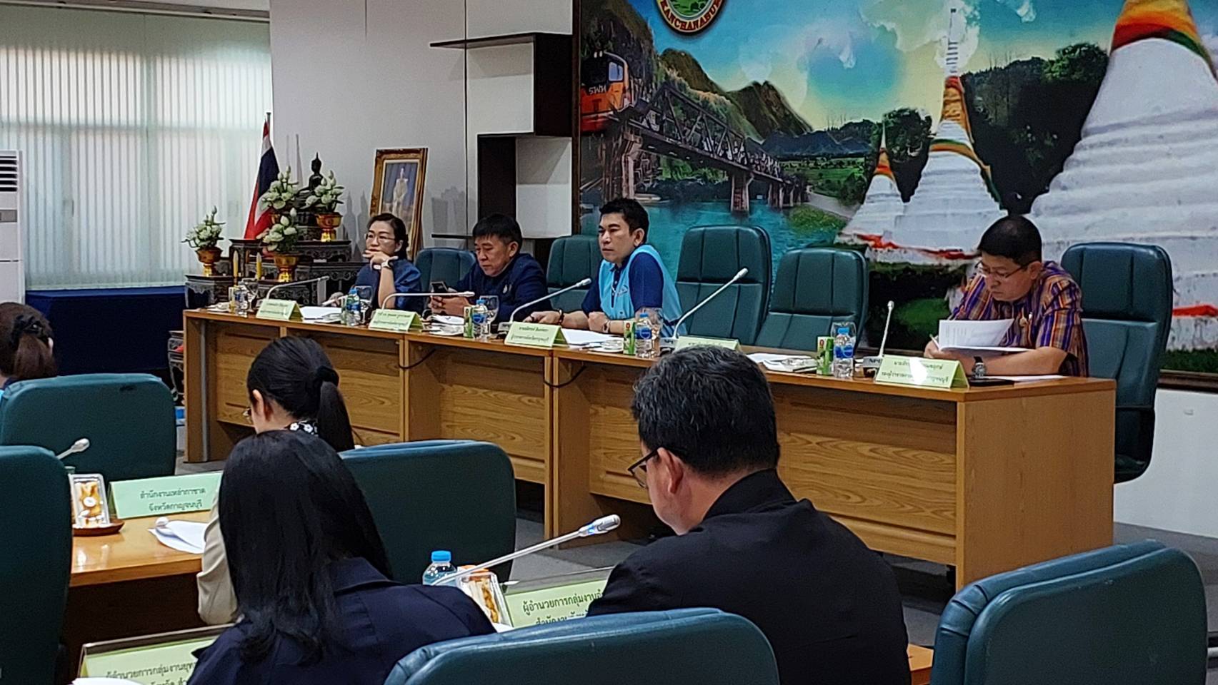 CDD KAN News: พช.กาญจนบุรี ร่วมประชุมเตรียมความพร้อม ในการจัดงานสัปดาห์สะพานข้ามแม่น้ำแคว และงานกาชาดจังหวัดกาญจนบุรี ประจำปี 2568 เพื่อให้การจัดงานฯ มีประสิทธิภาพที่ดียิ่งขึ้นต่อไป