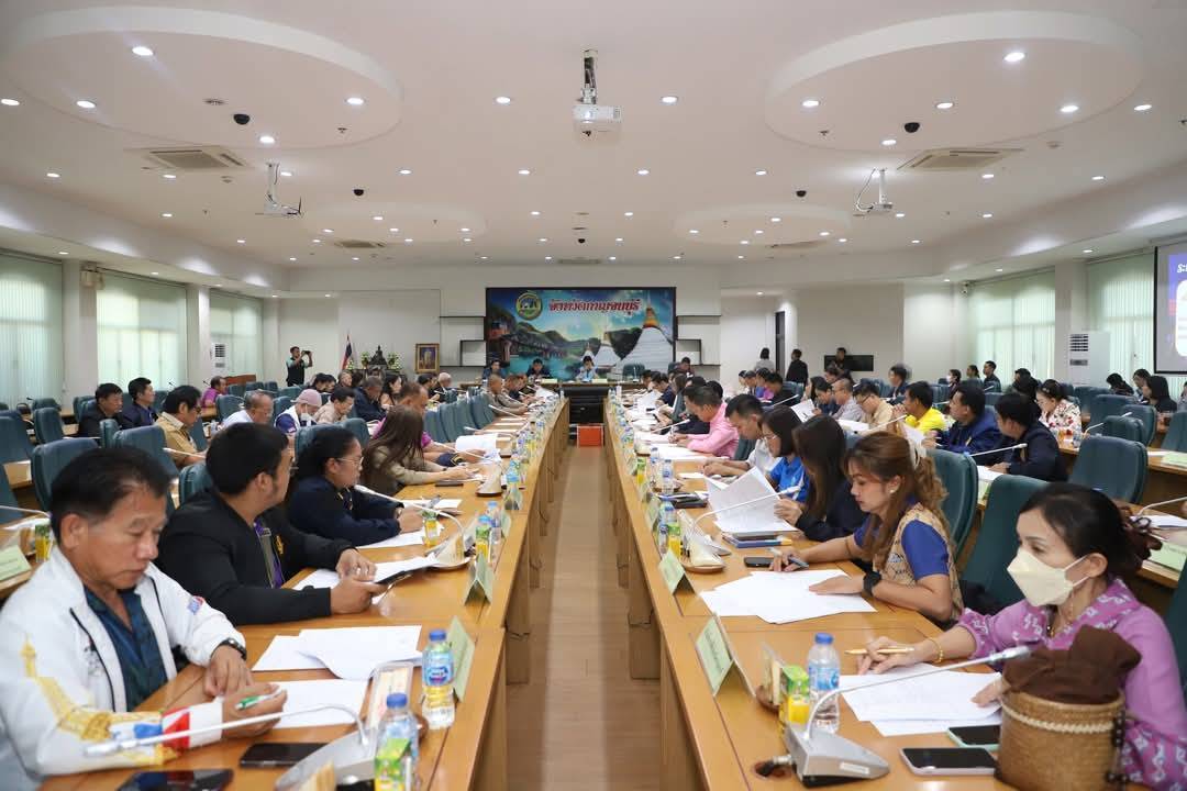 CDD KAN News: พช.กาญจนบุรี ร่วมประชุมเตรียมความพร้อม ในการจัดงานสัปดาห์สะพานข้ามแม่น้ำแคว และงานกาชาดจังหวัดกาญจนบุรี ประจำปี 2568 เพื่อให้การจัดงานฯ มีประสิทธิภาพที่ดียิ่งขึ้นต่อไป