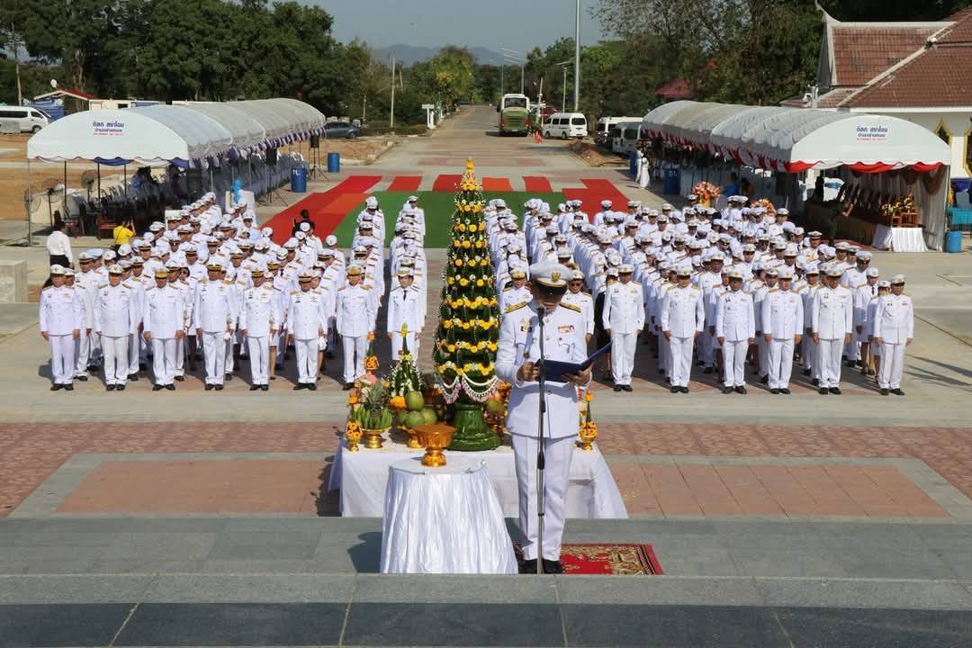 พจ.กาญจนบุรี ร่วมพิธีวันที่ระลึก “วันคล้ายวันสวรรคตสมเด็จพระนเรศวรมหาราช” ประจำปี พ.ศ. 2568