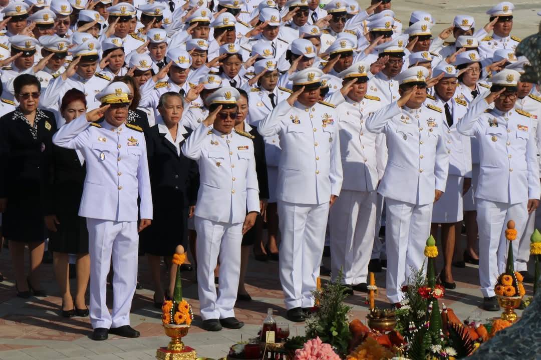 พจ.กาญจนบุรี ร่วมพิธีวันที่ระลึก “วันคล้ายวันสวรรคตสมเด็จพระนเรศวรมหาราช” ประจำปี พ.ศ. 2568