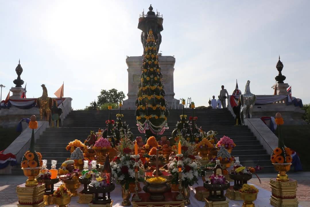 พจ.กาญจนบุรี ร่วมพิธีวันที่ระลึก “วันคล้ายวันสวรรคตสมเด็จพระนเรศวรมหาราช” ประจำปี พ.ศ. 2568