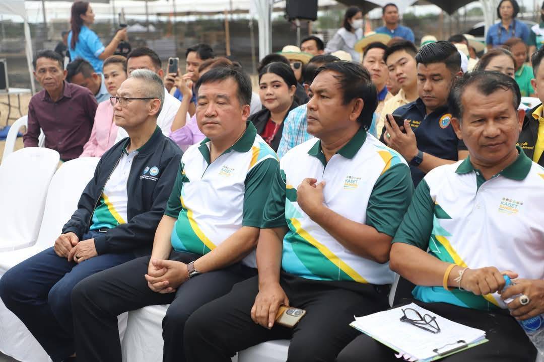ร่วมแถลงข่าวการจัดงาน “มหกรรมเกษตรแฟร์สามบุรี @กาญจนบุรี” ชูจุดแข็งเกษตรอินทรีย์-นวัตกรรมการเกษตร เชื่อมโยงเศรษฐกิจฐานราก ยกระดับเกษตรกรไทยสู่อนาคต