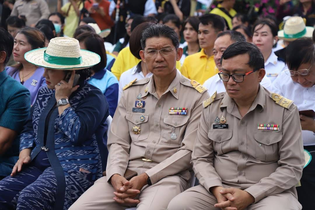 ร่วมแถลงข่าวการจัดงาน “มหกรรมเกษตรแฟร์สามบุรี @กาญจนบุรี” ชูจุดแข็งเกษตรอินทรีย์-นวัตกรรมการเกษตร เชื่อมโยงเศรษฐกิจฐานราก ยกระดับเกษตรกรไทยสู่อนาคต