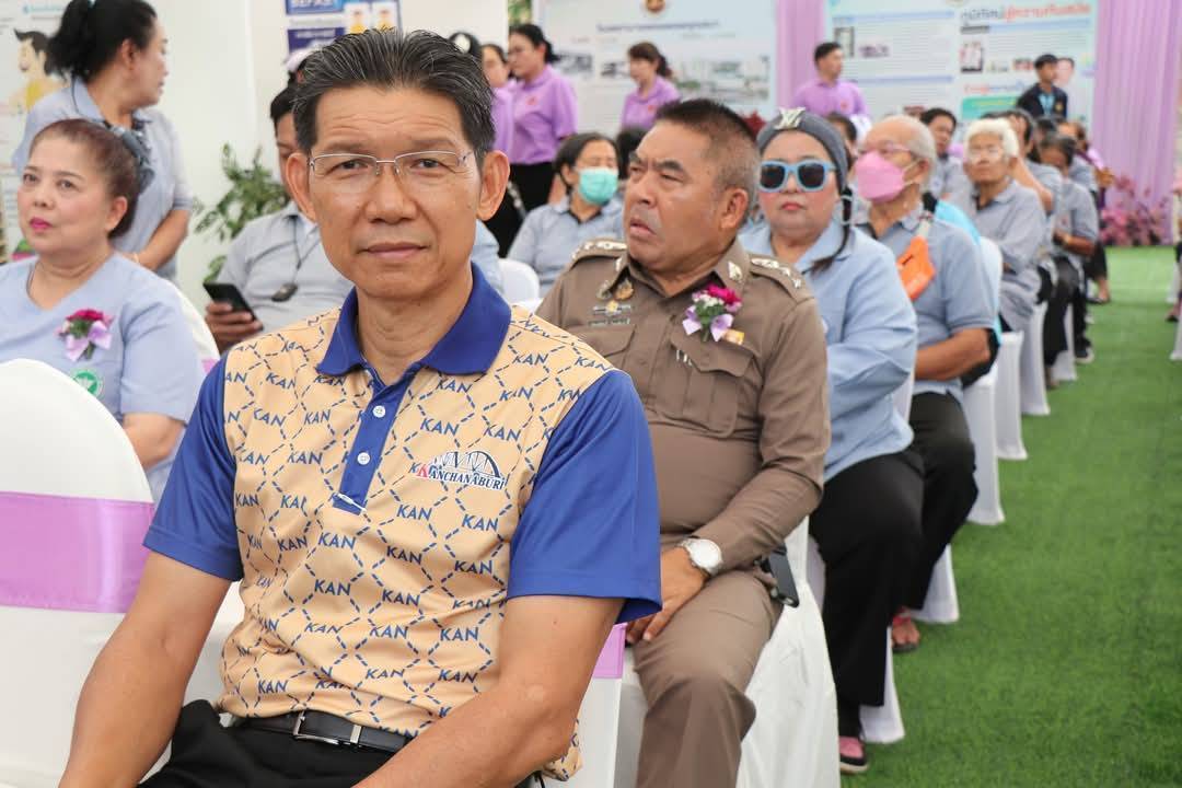 พจ. กาญจนบุรี ร่วมกิจกรรมวันสถาปนาครบรอบ 72 ปี โรงพยาบาลพหลพลพยุหเสนา