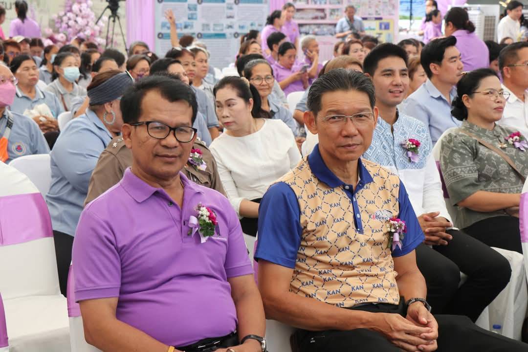 พจ. กาญจนบุรี ร่วมกิจกรรมวันสถาปนาครบรอบ 72 ปี โรงพยาบาลพหลพลพยุหเสนา