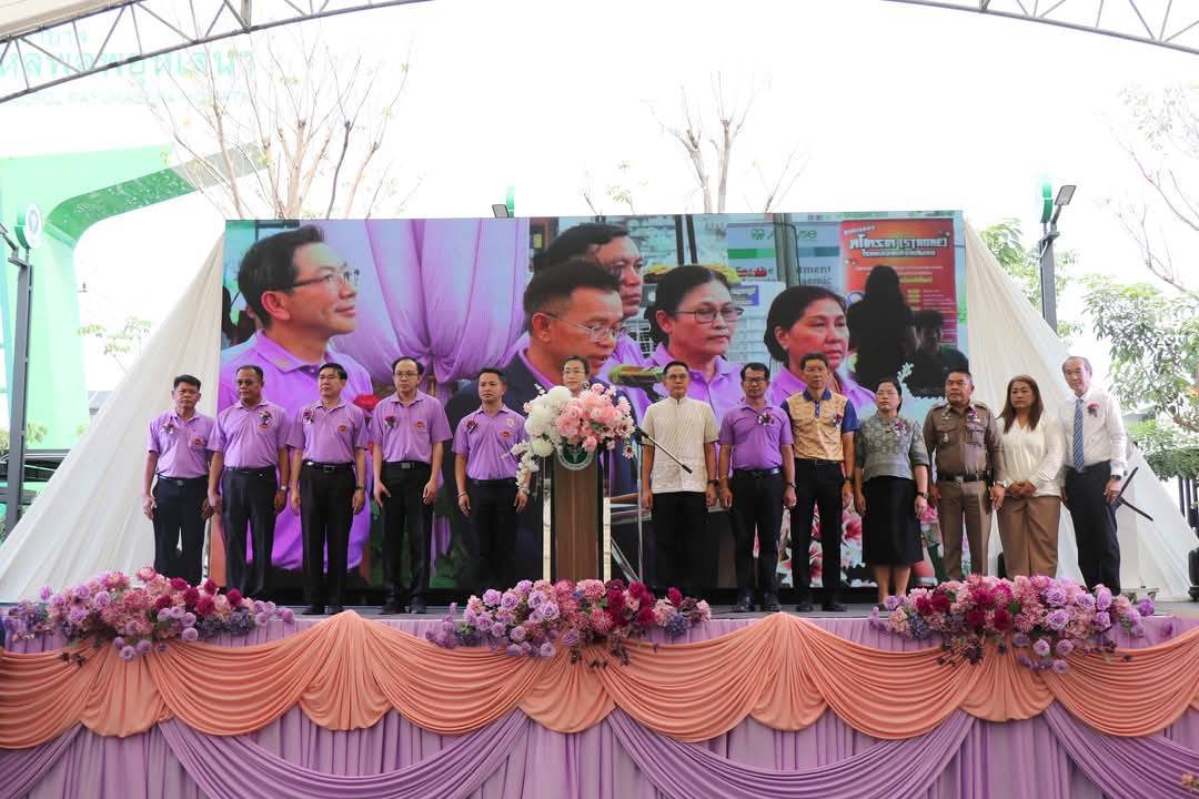 พจ. กาญจนบุรี ร่วมกิจกรรมวันสถาปนาครบรอบ 72 ปี โรงพยาบาลพหลพลพยุหเสนา