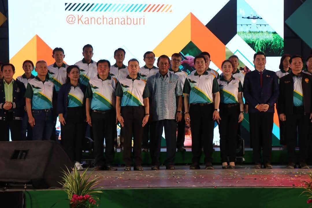 พจ. กาญจนบุรี ร่วมเปิดงานมหกรรมเกษตรแฟร์สามบุรี @กาญจนบุรี” ระหว่างวันที่ 3 – 12 พฤษภาคม 2568 ที่บริเวณทางลงมอเตอร์เวย์ M81 ด่านกาญจนบุรี ติดถนนหมายเลข 324 ตำบลหนองขาว อำเภอท่าม่วง จังหวัดกาญจนบุรี