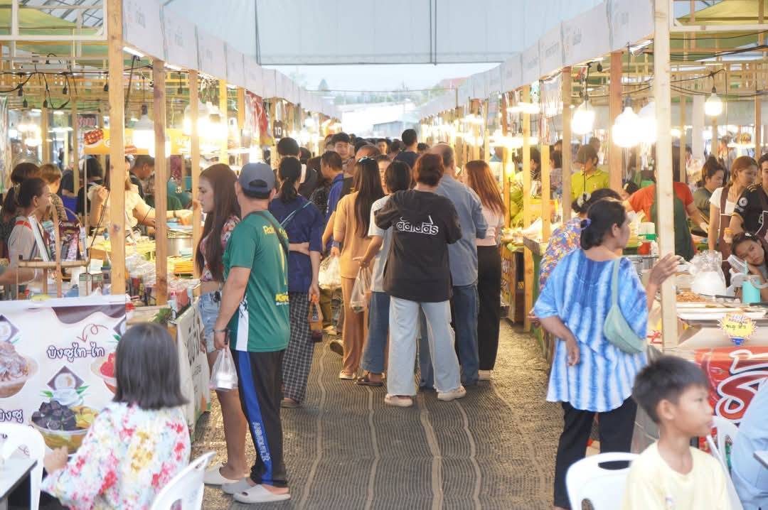 พจ. กาญจนบุรี ร่วมเปิดงานมหกรรมเกษตรแฟร์สามบุรี @กาญจนบุรี” ระหว่างวันที่ 3 – 12 พฤษภาคม 2568 ที่บริเวณทางลงมอเตอร์เวย์ M81 ด่านกาญจนบุรี ติดถนนหมายเลข 324 ตำบลหนองขาว อำเภอท่าม่วง จังหวัดกาญจนบุรี