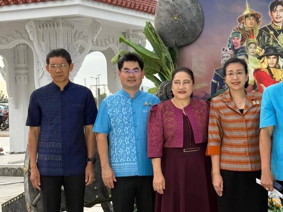พจ.กาญจนบุรี ร่วมแถลงข่าวการจัดงานเทิดพระเกียรติสมเด็จพระนเรศวรมหาราช ประจำปี พ.ศ. 2568 ในระหว่างวันที่ 16 – 25 พฤษภาคม 2568 ระยะเวลา 10 วัน 10 คืน