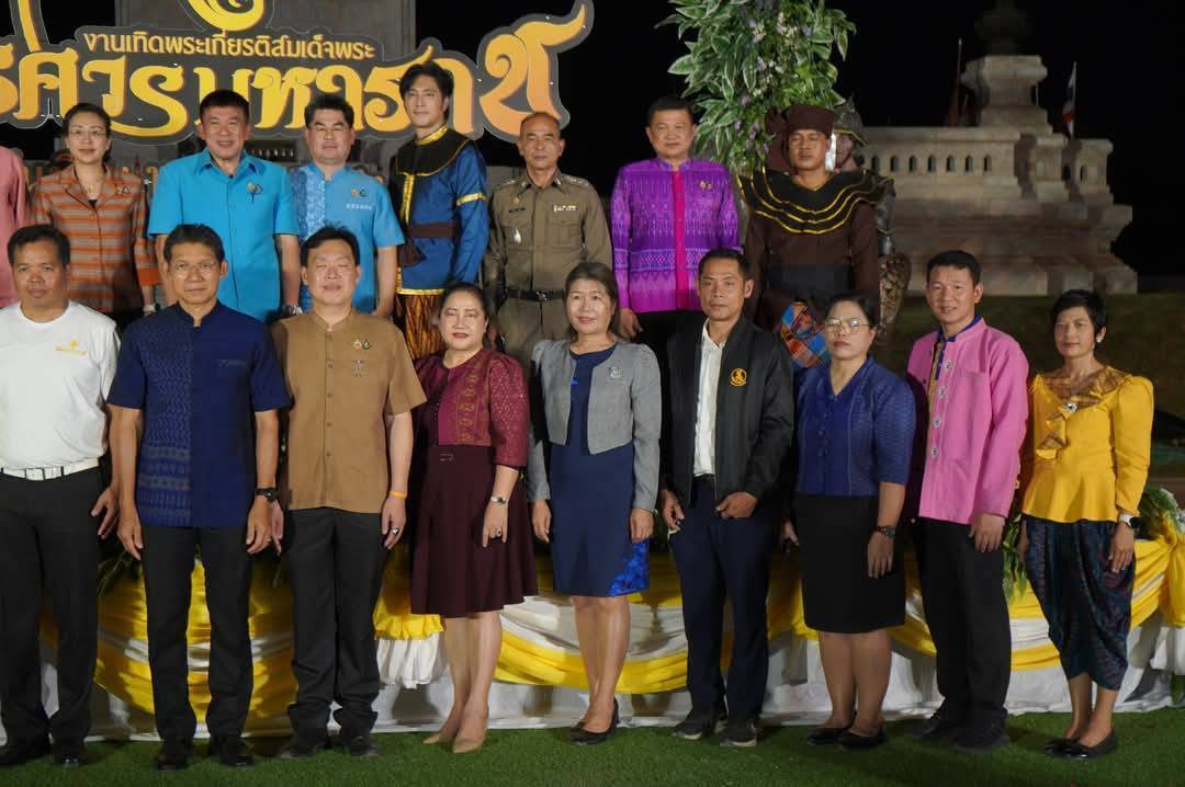 พจ.กาญจนบุรี ร่วมแถลงข่าวการจัดงานเทิดพระเกียรติสมเด็จพระนเรศวรมหาราช ประจำปี พ.ศ. 2568 ในระหว่างวันที่ 16 – 25 พฤษภาคม 2568 ระยะเวลา 10 วัน 10 คืน
