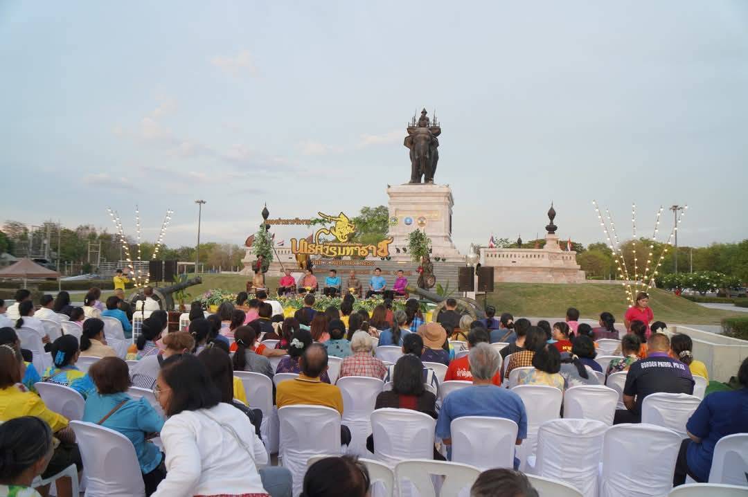 พจ.กาญจนบุรี ร่วมแถลงข่าวการจัดงานเทิดพระเกียรติสมเด็จพระนเรศวรมหาราช ประจำปี พ.ศ. 2568 ในระหว่างวันที่ 16 – 25 พฤษภาคม 2568 ระยะเวลา 10 วัน 10 คืน