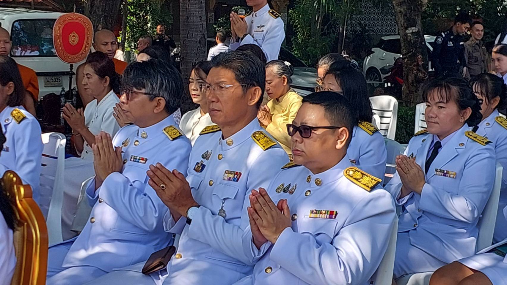 พจ.กาญจนบุรี ร่วมพิธีปลูก “พระศรีมหาโพธิทศมราชบพิตร” เนื่องในเทศกาลสำคัญทางพระพุทธศาสนา วันวิสาขบูชา ประจำปี 2568