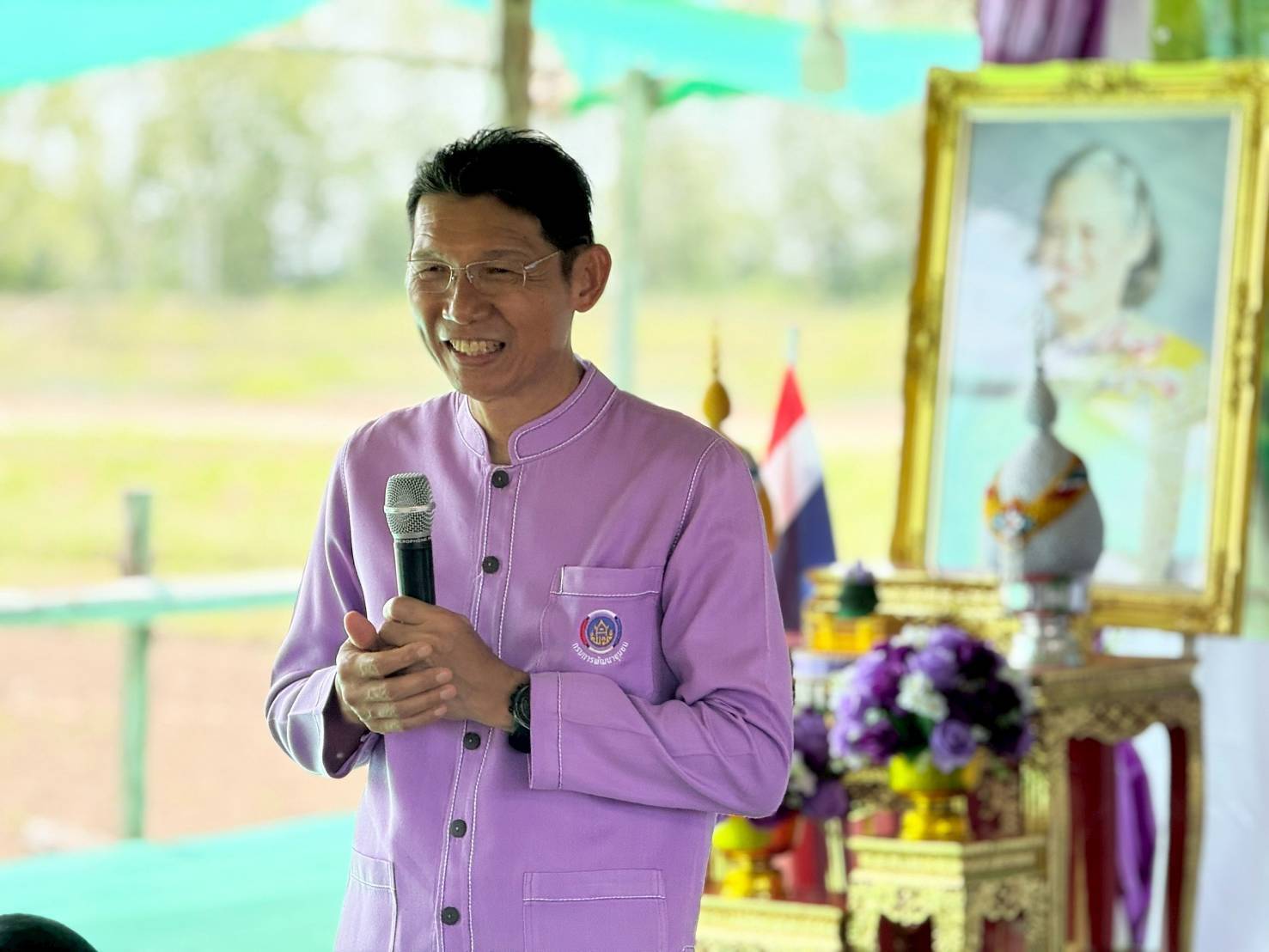 พช. กาญจนบุรี จัดกิจกรรมขับเคลื่อนโครงการอนุรักษ์พันธุกรรมพืชเนื่องมาจากพระราชดำริ สมเด็จพระเทพรัตนราชสุดาฯ สยามบรมราชกุมารี (อพ.สธ.)