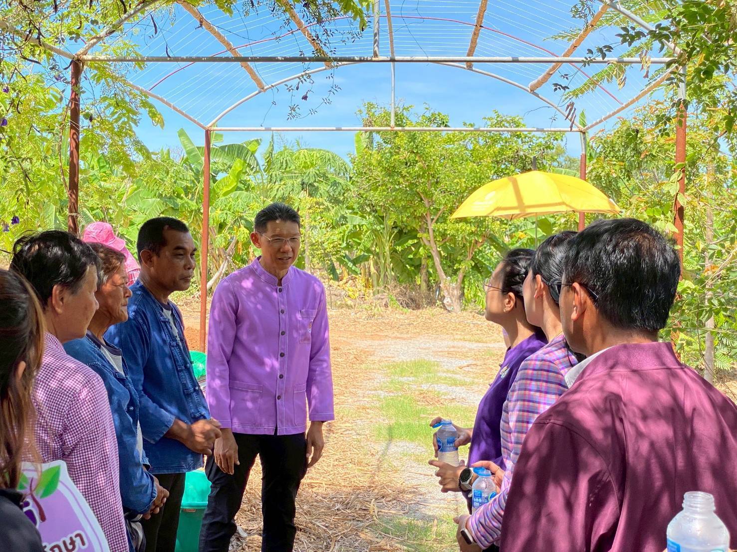 พช. กาญจนบุรี จัดกิจกรรมขับเคลื่อนโครงการอนุรักษ์พันธุกรรมพืชเนื่องมาจากพระราชดำริ สมเด็จพระเทพรัตนราชสุดาฯ สยามบรมราชกุมารี (อพ.สธ.)