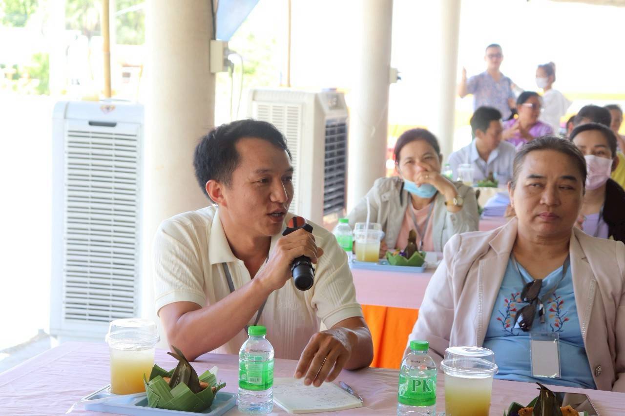 พช. กาญจนบุรี ต้อนรับคณะผู้เข้าร่วมโครงการแก้ไขปัญหาความยากจนที่มีชุมชนเป็นศูนย์กลางสำหรับกลุ่มประเทศในกรอบความร่วมมือแม่โขง – ล้านช้าง