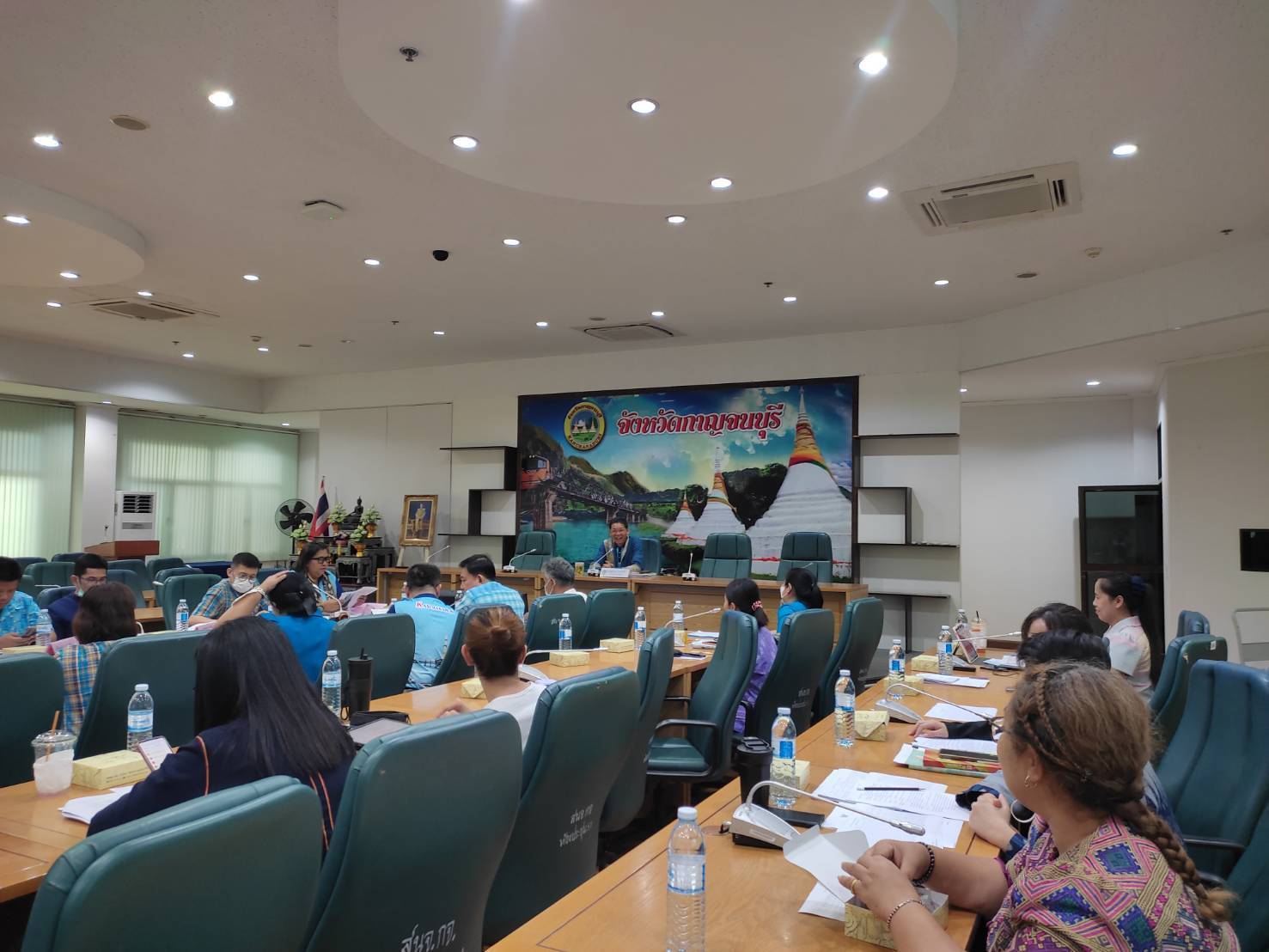พช.กาญจนบุรี จัดประชุมผู้บริหารและนักวิชาการพัฒนาชุมชนสำนักงานพัฒนาชุมชนจังหวัด ครั้งที่ 5/2568