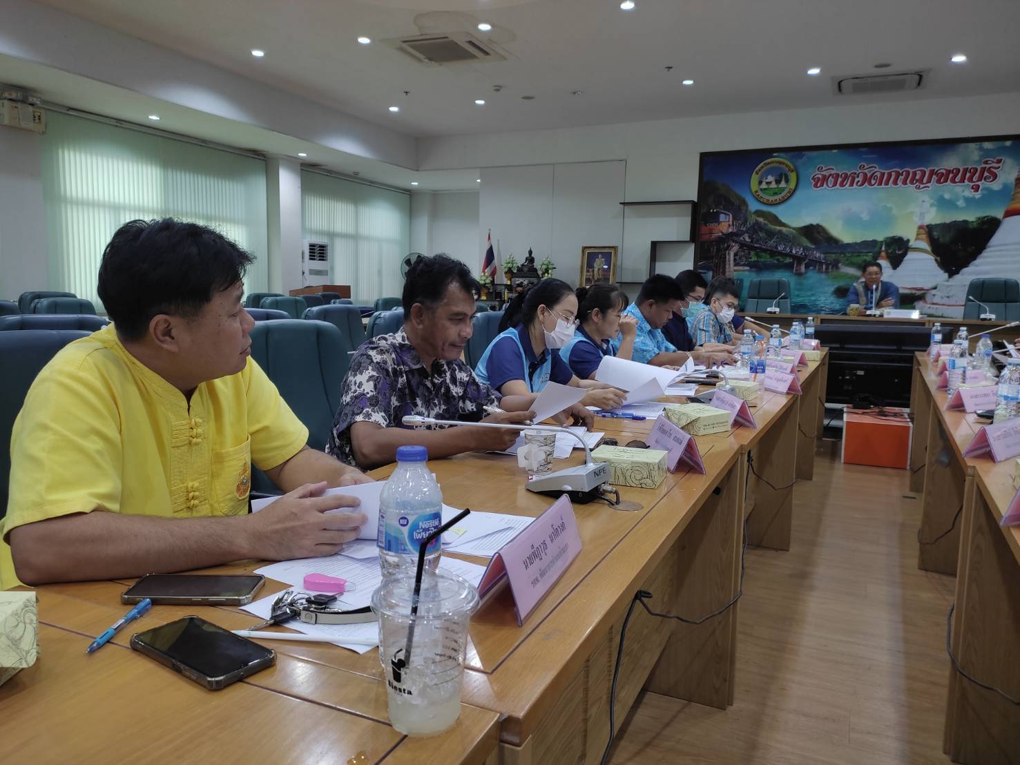 พช.กาญจนบุรี จัดประชุมผู้บริหารและนักวิชาการพัฒนาชุมชนสำนักงานพัฒนาชุมชนจังหวัด ครั้งที่ 5/2568