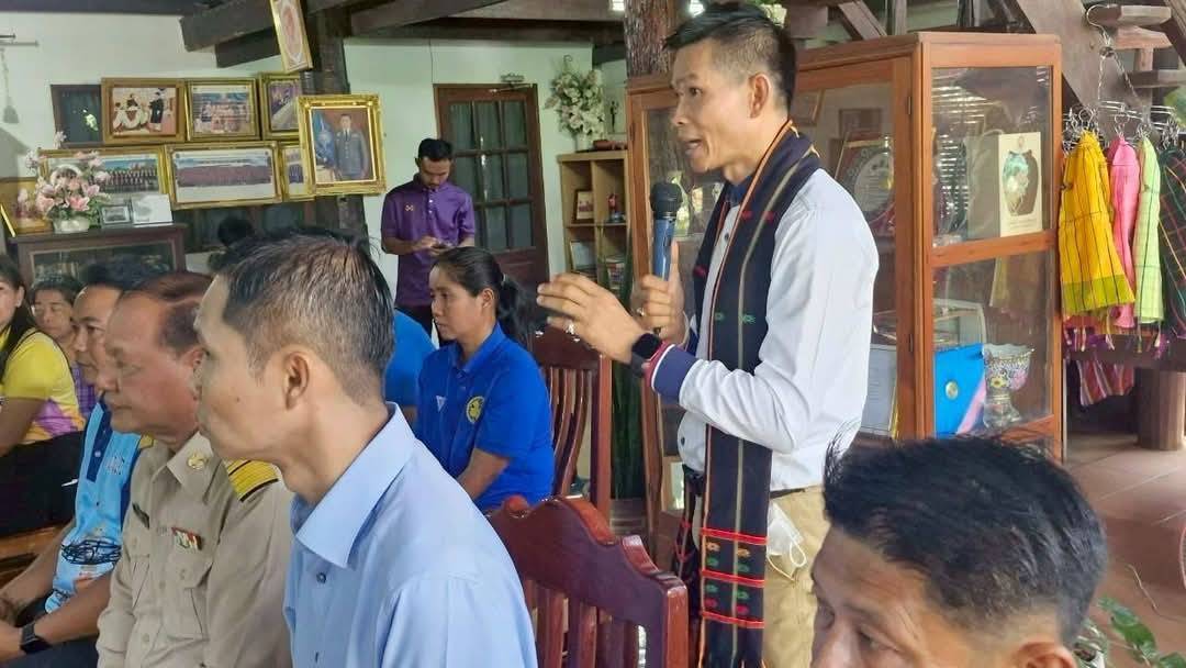 พช. กาญจนบุรี ต้อนรับทีมติดตามจากศูนย์สารสนเทศเพื่อการพัฒนาชุมชน ในการลงพื้นที่สนับสนุนการขับเคลื่อนสารสนเทศตำบลต้นแบบเพื่อพัฒนาคุณภาพชีวิต ณ จังหวัดกาญจนบุรี