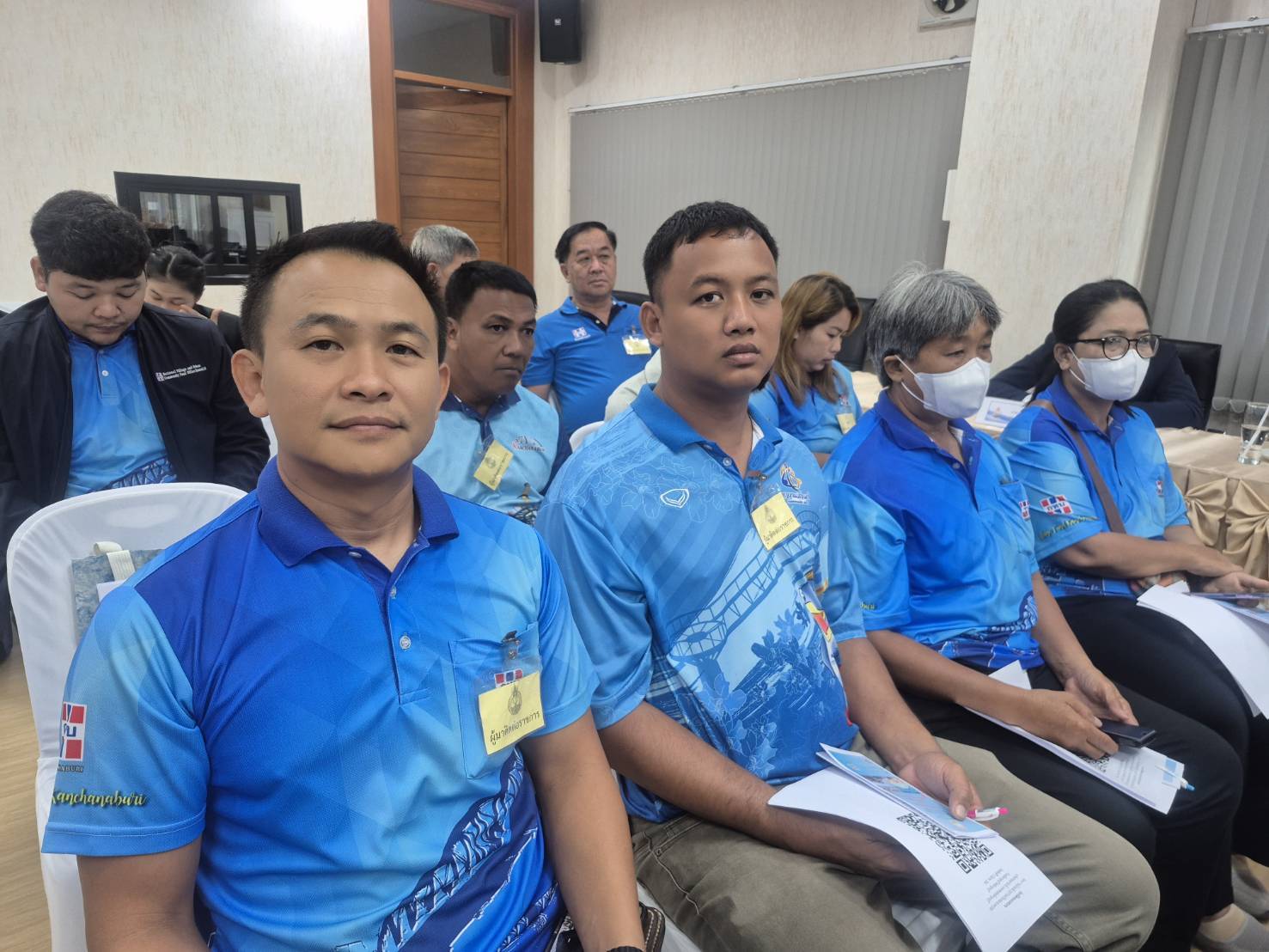 พช.กาญจนบุรี นำ คณะกรรมการกองทุนหมู่บ้านและชุมชนเมืองจังหวัดกาญจนบุรี เข้าร่วมโครงการ “ร่วมใจไกล่เกลี่ย 2025” ประจำปีงบประมาณ พ.ศ.2568